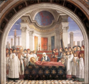 Domenico Ghirlandaio Painting - Obsequies Of St Fina Renaissance Florence Domenico Ghirlandaio